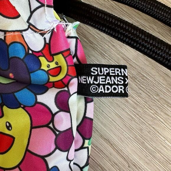 NewJeans Supernatural NJ X MURAKAMI Superflat Drawstring Bag ONLY main image 7